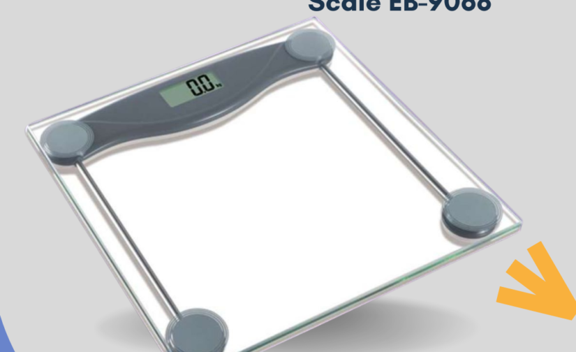 CAMRY Digital Weight Scale EB-9068 – Precision and Elegance for Accurate Weighing