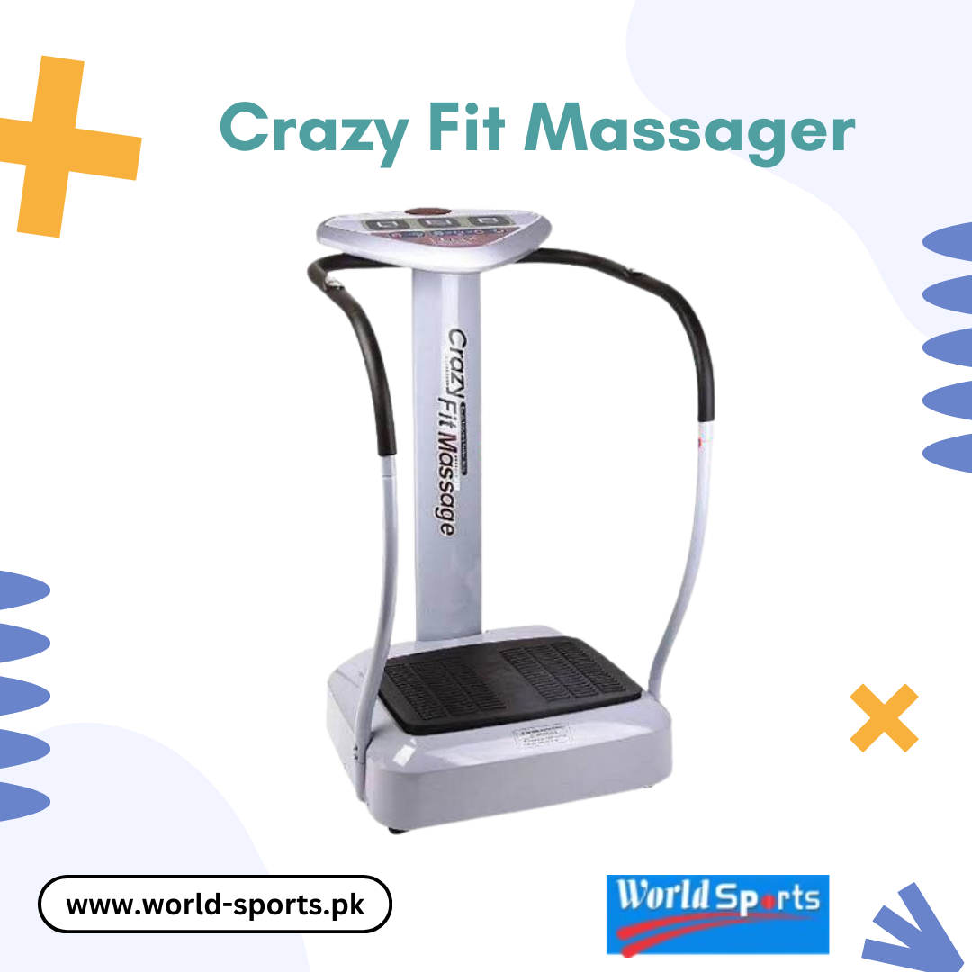 Crazy Fit Massager - Full Body Vibration Fitness Machine for Health and Wellness