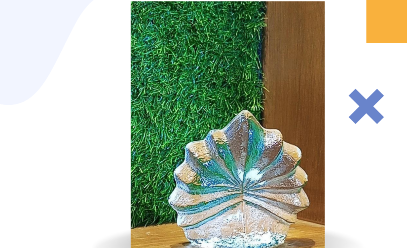 Crystal Flower Award – Elegant Floral Crystal Trophy for Recognition and Achievement