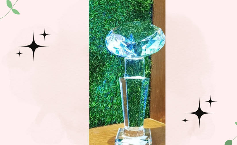 Crystal Diamond Award – Premium Diamond-Shaped Crystal Trophy for Excellence and Recognition