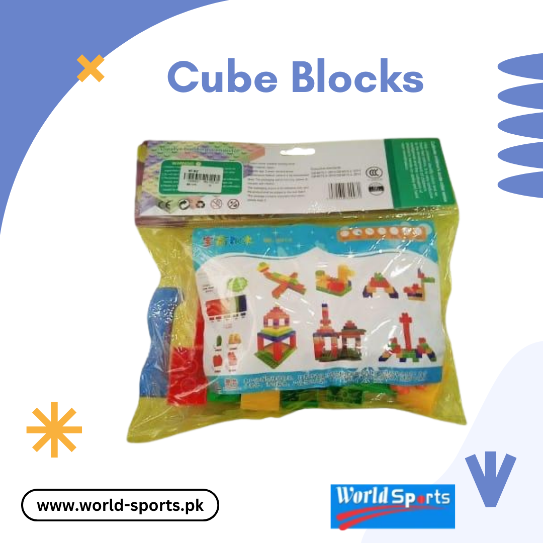 Cube Blocks for Kids | Educational Building Blocks Set