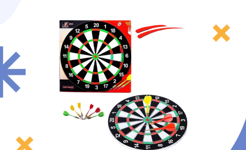 Dart Board Pin 15’’ – Classic Indoor Game for Fun and Skill