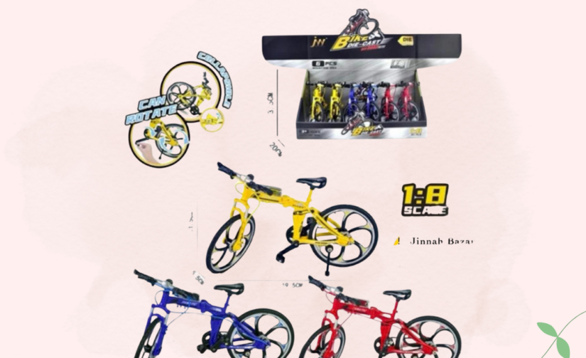Die Cast Cycle | Durable & Realistic Die-Cast Metal Bicycle Toy for Kids