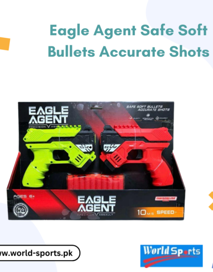 Eagle Agent Safe Soft Bullets Gun | Accurate Shots Blaster Toy for Kids