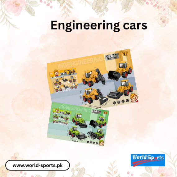 Engineering Cars Toy Set | Durable Construction Vehicles for Kids