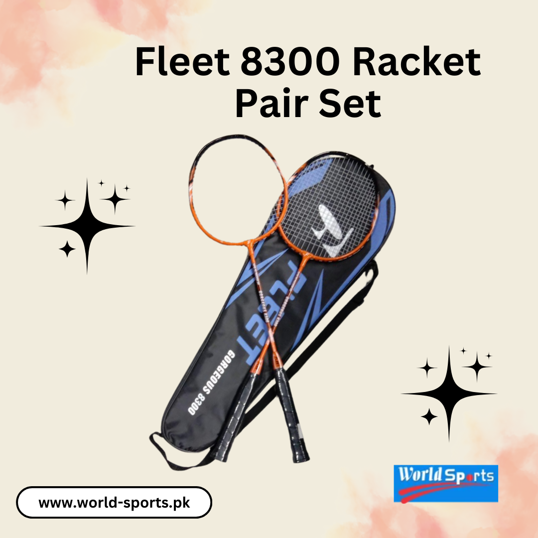 Fleet 8300 Racket Pair Set | High-Performance Badminton Rackets