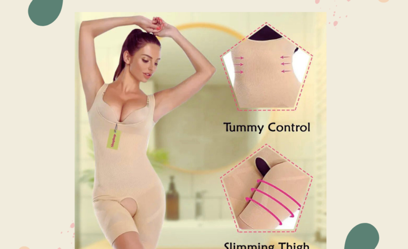 Full Body Shaper Suit for Women – Seamless Tummy Control and Body Slimming Compression