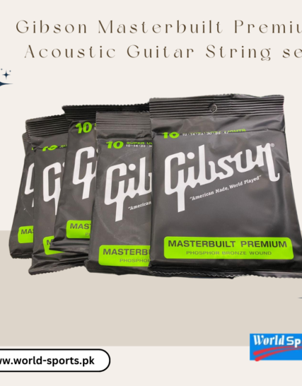 Gibson Masterbuilt Premium Acoustic Guitar String Set – High-Performance Steel & Bronze Wound Strings