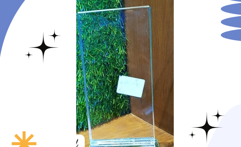 Glass Shield Award – Premium Crystal Glass Trophy for Recognition & Achievement