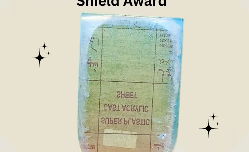 Glass Shield Double – Premium Double-Layer Glass Award for Recognition and Achievement