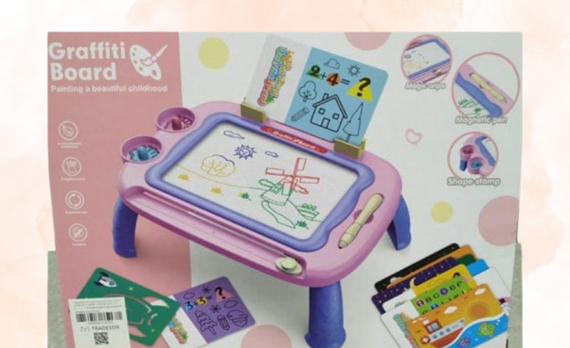 Graffiti Board for Kids | Reusable Drawing & Doodling Board
