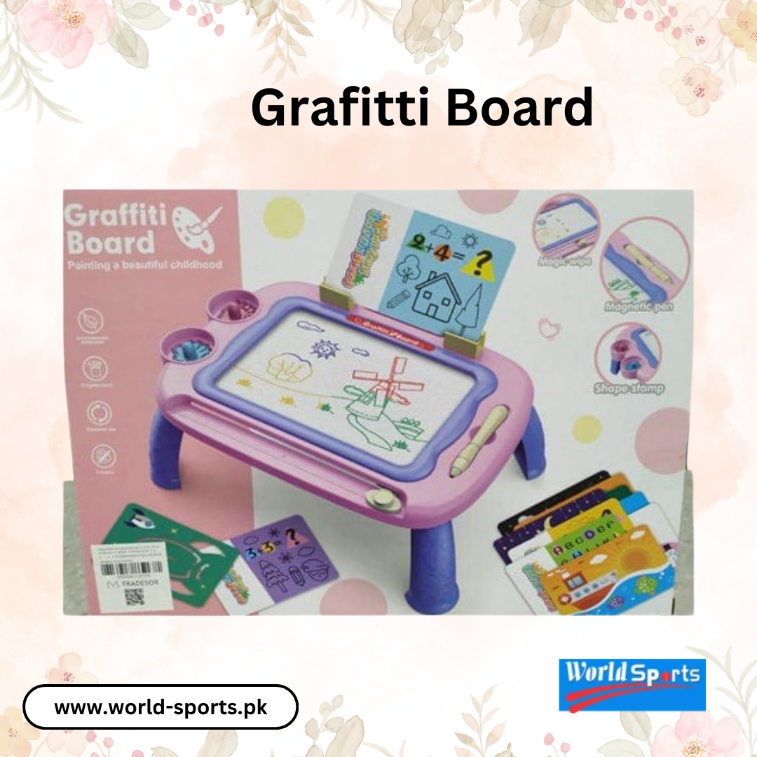 Graffiti Board for Kids | Reusable Drawing & Doodling Board