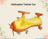 Helicopter Twister Car | Kids Battery-Powered Ride-On Car with Spinning Action | Fun Helicopter Design Ride