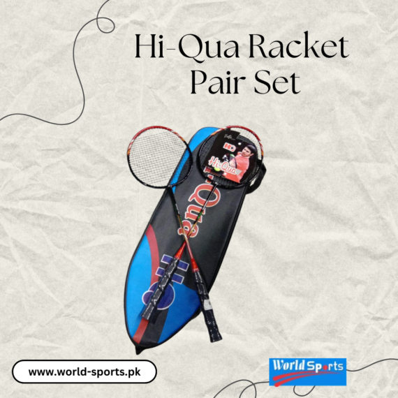 Hi-Qua Racket Pair Set | Premium Badminton Racket Set