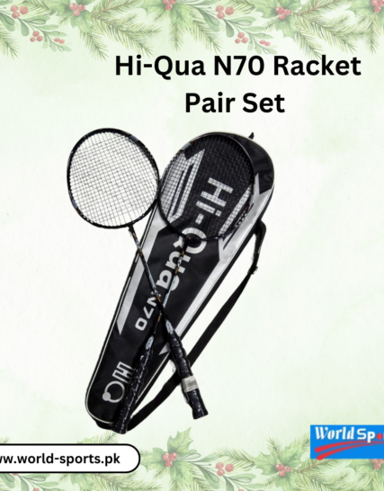 Hi-Qua N70 Racket Pair Set | Premium Badminton Racket Set for Control and Precision