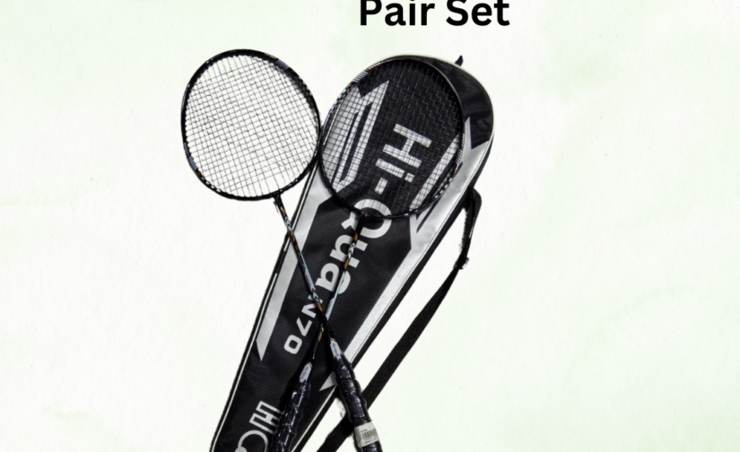 Hi-Qua N70 Racket Pair Set | Premium Badminton Racket Set for Control and Precision