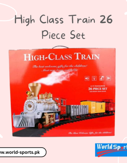 High Class Train 26-Piece Set | Deluxe Railway Toy for Kids