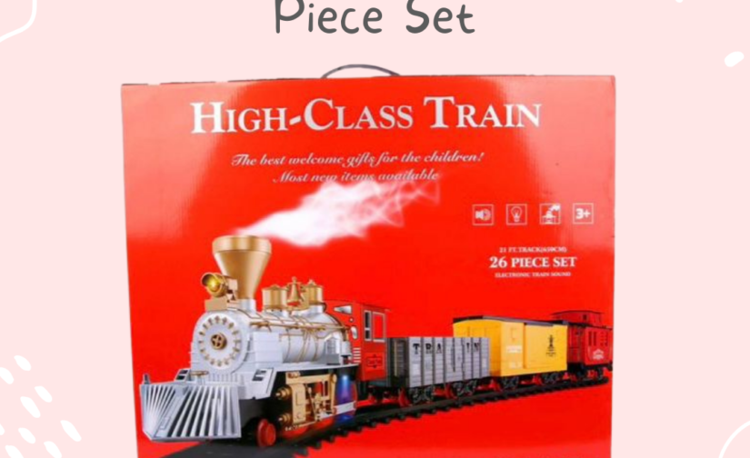 High Class Train 26-Piece Set | Deluxe Railway Toy for Kids