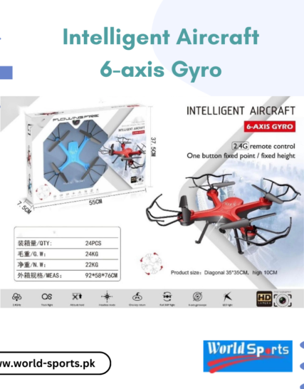 Intelligent Aircraft 6-Axis Gyro | Remote Control Drone with Advanced Stability