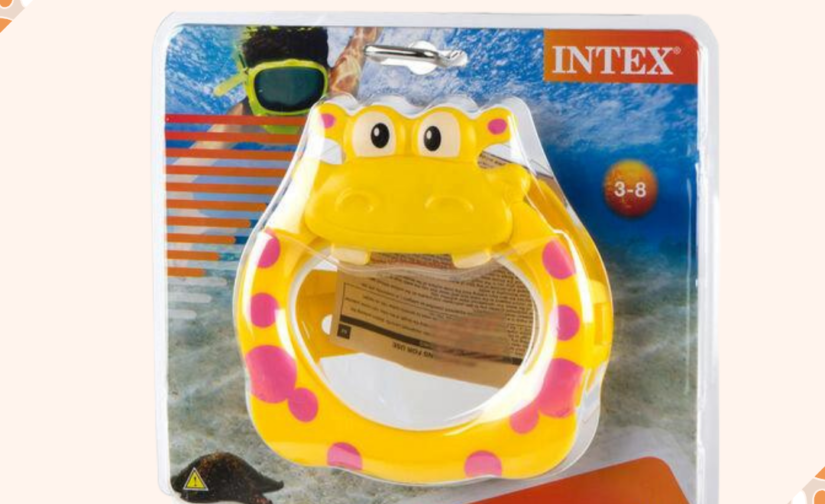 Intex 55910 Fun Mask Goggles – Kids Swimming and Snorkeling Goggles