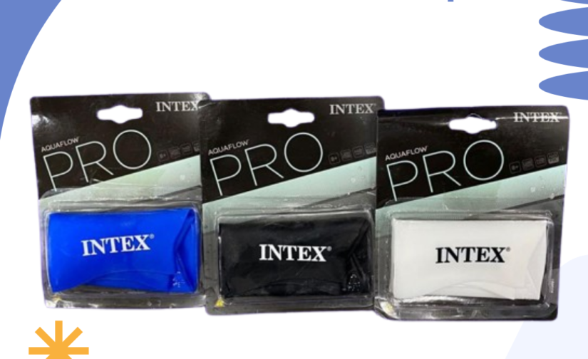 Intex Aqua Flow Pro Silicone Swim Cap – Superior Fit & Water Resistance