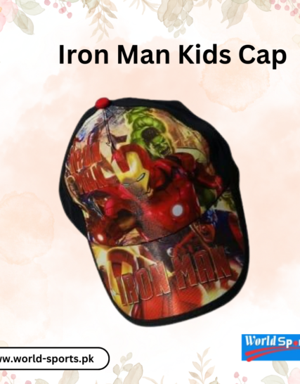 Iron Man Kids Cap | Adjustable Superhero Hat for Boys & Girls |