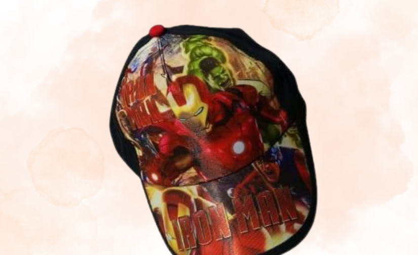 Iron Man Kids Cap | Adjustable Superhero Hat for Boys & Girls
