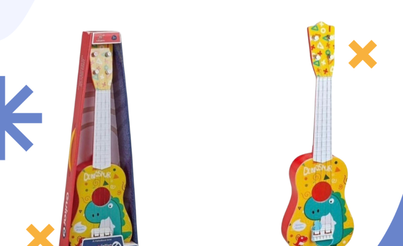 Kids Guitar 21" | Beginner Acoustic Guitar for Children | Colorful & Fun Musical Instrument