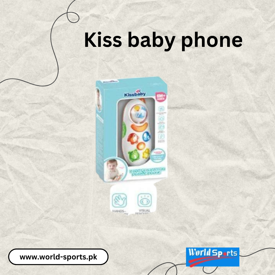 Kiss Baby Phone | Cute Interactive Toy for Babies with Sound & Lights