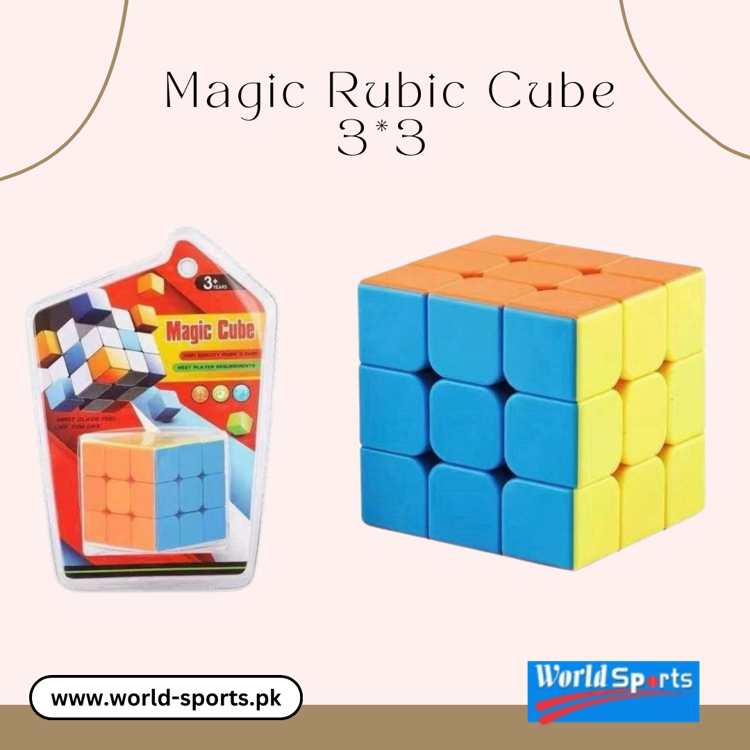 Magic Rubik's Cube 3x3 | Classic Puzzle Game for Kids & Adults