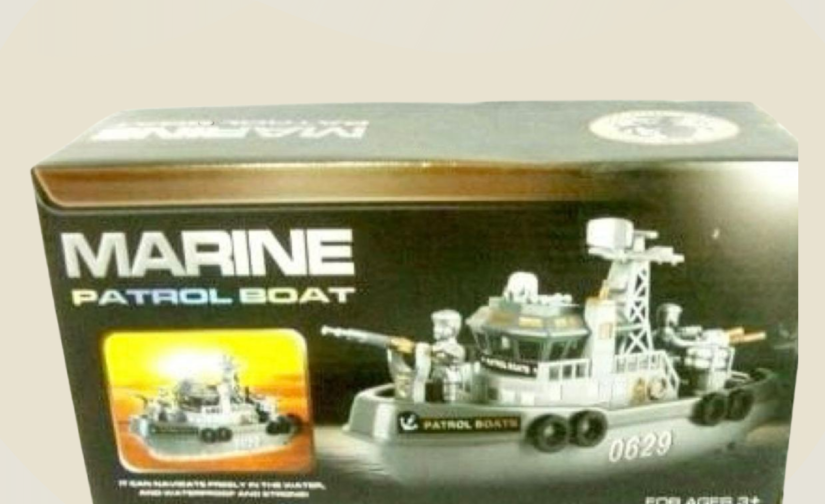 Marine Patrol Boat | Remote-Control Toy Ship for Kids