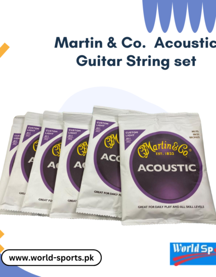 Martin & Co. Acoustic Guitar String Set – Premium Phosphor Bronze for Rich Sound and Enhanced Durability