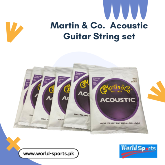 Martin & Co. Acoustic Guitar String Set – Premium Phosphor Bronze for Rich Sound and Enhanced Durability