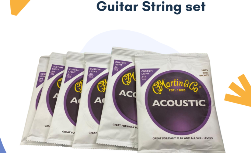 Martin & Co. Acoustic Guitar String Set – Premium Phosphor Bronze for Rich Sound and Enhanced Durability