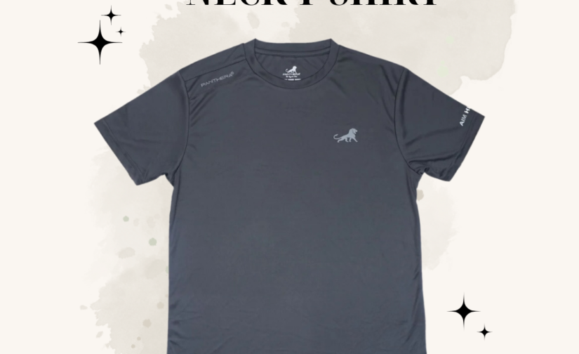Panel Round Neck T-Shirt – Stylish, Comfortable & Versatile Casual Tee for Men