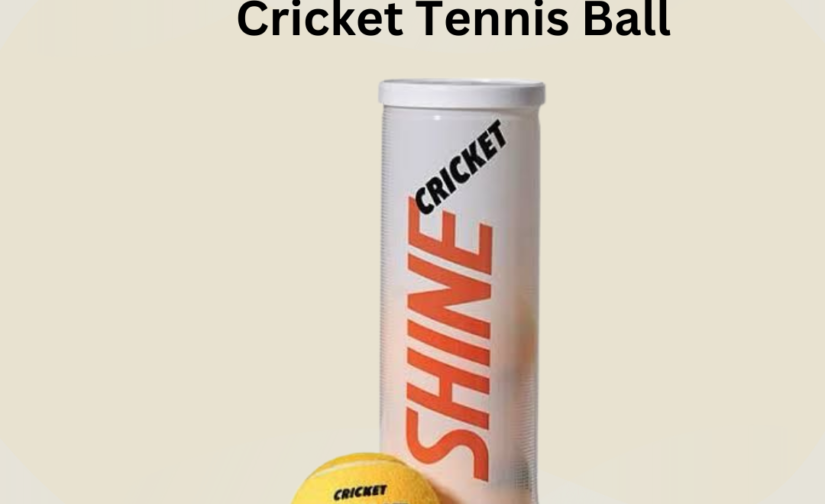 Pack of 3 Shine Cricket Tennis Balls – Durable & High-Quality Balls for Cricket Practice