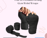 Pair of Premium Boxing Gym Wrist Wraps | Supportive Wrist Straps for Boxing, MMA, and Weightlifting