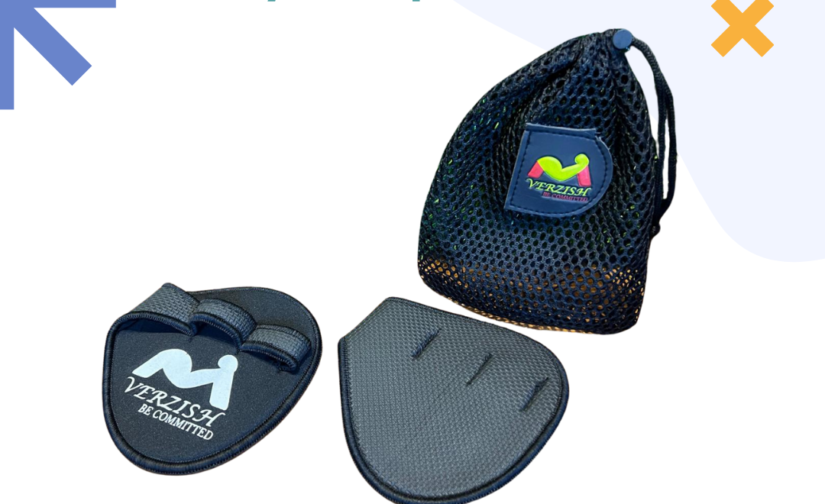 Palm Pad with Best Gym Grip - Black | Superior Hand & Wrist Protection