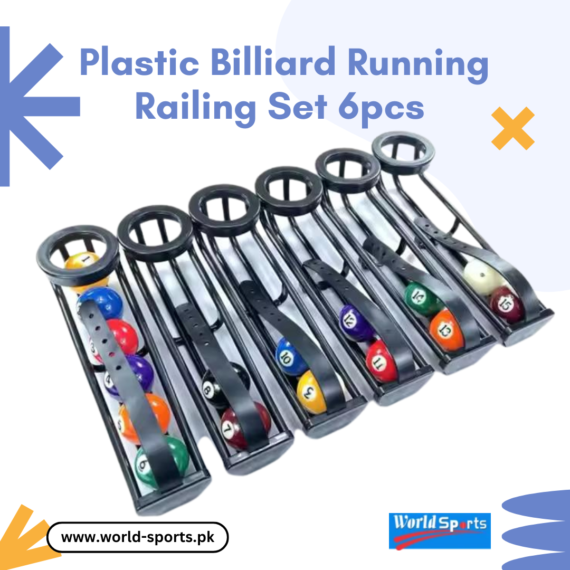 Plastic Billiard Running Railing Set (6 pcs) – Durable Replacement Rails for Smooth Ball Movement