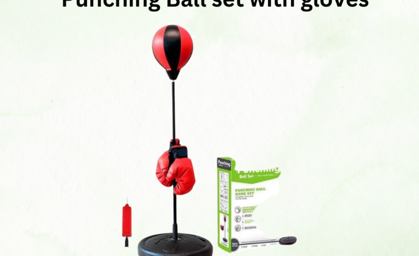 Punching Ball Set with Gloves | Kids Punching Bag for Fitness & Fun