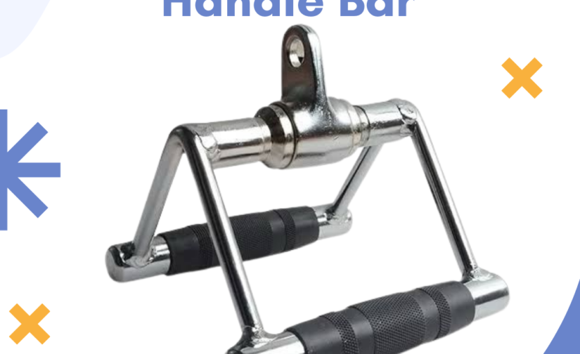 Rowing V Handle Bar – Heavy Duty Cable Machine Attachment for Lat Pulldown, Rows, and Strength Training