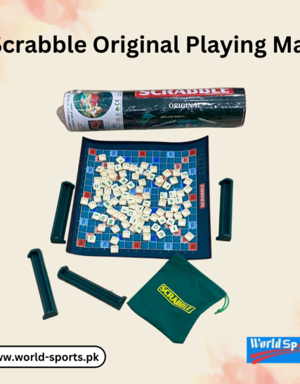 Scrabble Original Playing Mat – Classic Word Game Mat for Enhanced Gameplay Experience