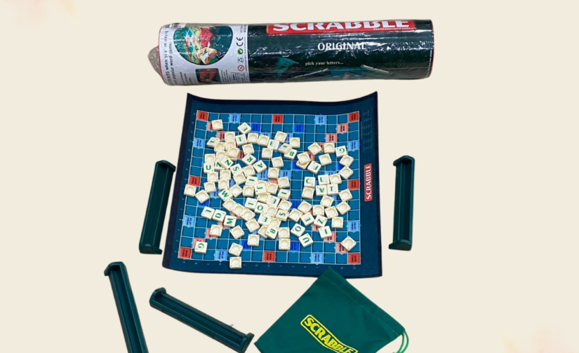 Scrabble Original Playing Mat – Classic Word Game Mat for Enhanced Gameplay Experience