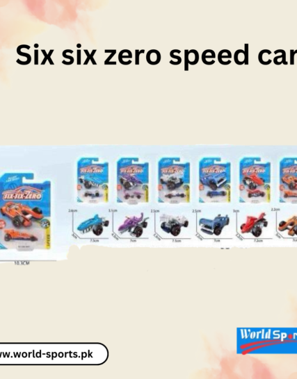 Six Six Zero Speed Cars | High-Performance Toy Racing Car Set for Kids