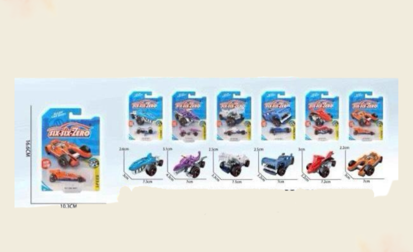Six Six Zero Speed Cars | High-Performance Toy Racing Car Set for Kids