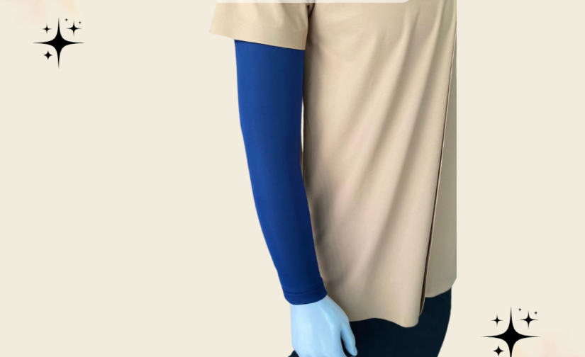 Sleeve Cover Blue – Stylish & Comfortable Sports Arm Sleeve for Active Performance