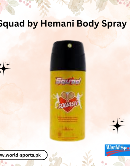 Squad by Hemani Body Spray – Long-Lasting Fragrance for Men & Women