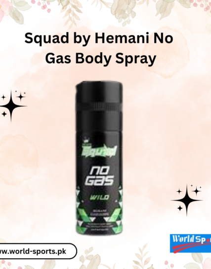 Squad by Hemani No Gas Body Spray – Long-Lasting Freshness & Invigorating Scent
