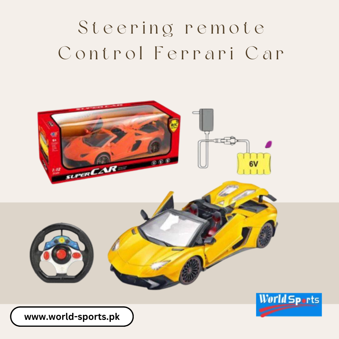 Steering Remote Control Ferrari Car | High-Speed Ferrari R/C Car