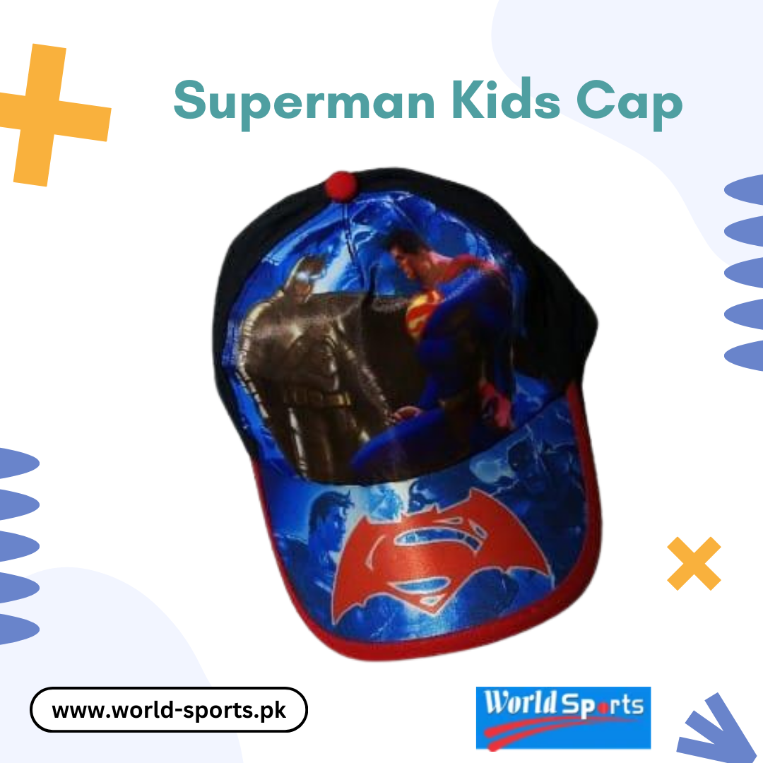 Superman Kids Cap | Superman Logo Baseball Hat for Boys & Girls